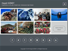 Tablet Screenshot of hayatiguney.com